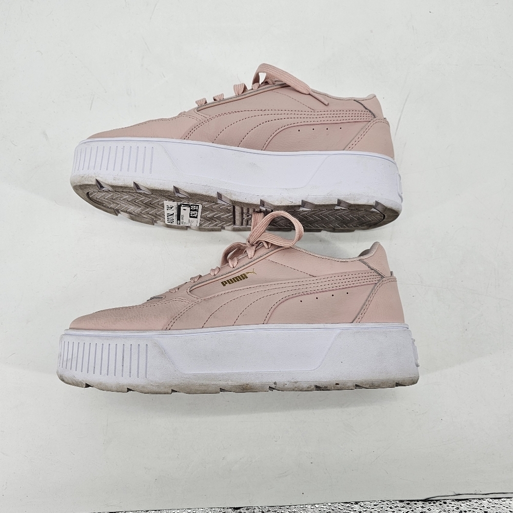 Puma Karmen Rebelle platform sneakers in the Rose Quartz Womens Size 10 - Picture 6 of 7